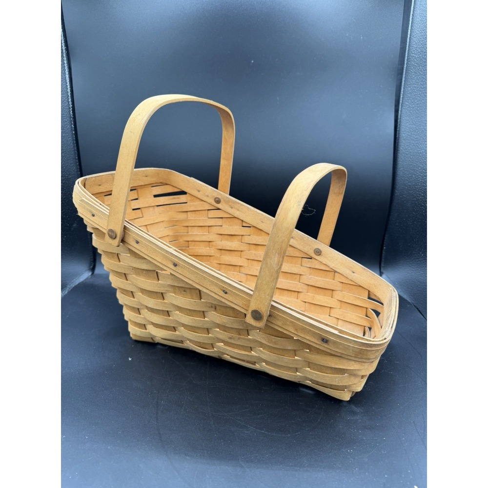 🧺 Longaberger 1998 Large Vegetable Basket – Second Quality 🌽